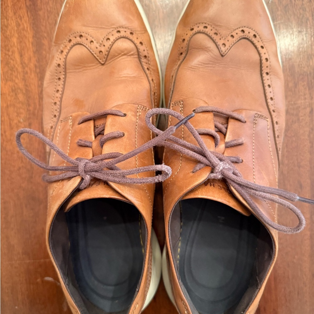 Cole Haan Tan Leather Oxfords #3